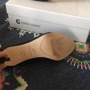 Corso Como Shoes - Corso Como Black leather heels Corso Como Shoes - Corso Como Black leather heels